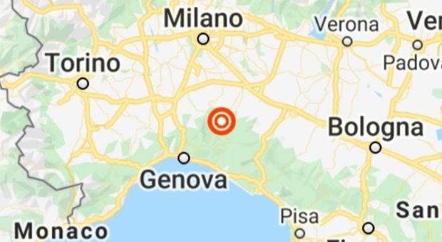 Terremoto a Piacenza di 4.2, avvertito da Milano a Genova. Molte repliche, la più forte di 3.5 Terremoto a Piacenza di 4.2, avvertito da Milano a Genova. Molte repliche, la più forte di 3.5