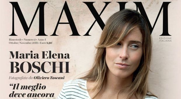 Maria Elena Boschi su Maxim: «Il meglio deve ancora venire»