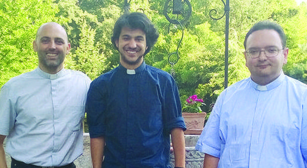 Da sin.: Luca, Alberto e Giulio Da sin.: Luca, Alberto e Giulio
