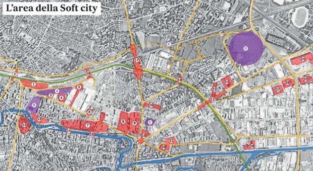 Il piano Assindustria per la città del futuro: ecco lo studio per l'area strategica Stazione-S.Lazzaro