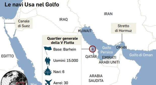 Iran, sottomarini e fregate: nel Golfo Persico è già battaglia navale