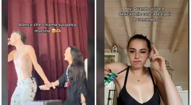 L'ex fidanzata di Blanco commenta il gesto del cantante per la sua attuale fidanzata