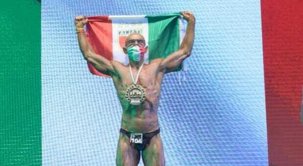 Body Building over 60, Fernando Di Loreto campione mondiale: «Mi sono allenato tutti i giorni per 9 mesi durante il Covid»