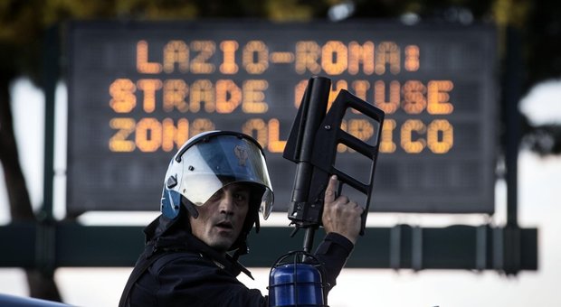 Lazio-Roma, divieti di sosta e strade chiuse: il piano mobilità scatta alle 18