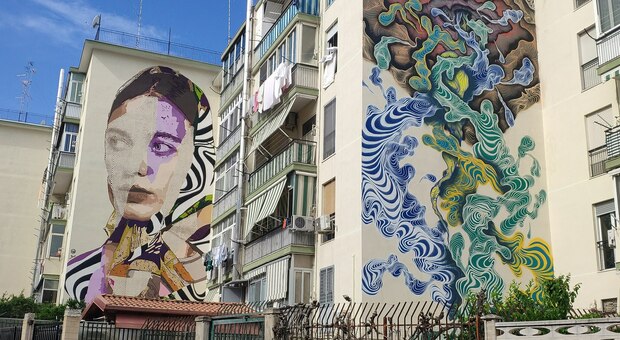 Bari, il San Paolo diventa “quartiere museale”: murales sulle palazzine popolari. L'ultimo dedicato a Maria Colangiuli, ecco chi era