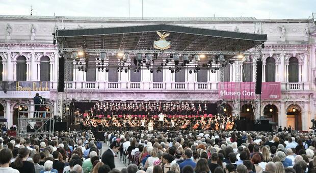 Il concerto in piazza San Marco