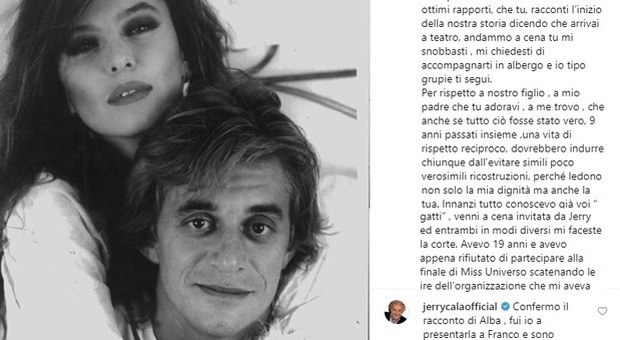 Alba Parietti contro l'ex marito Franco Oppini: «Non mi piace essere decritta come una facile». Jerry Calà accorre in aiuto