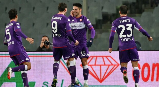 Fiorentina-Sampdoria 3-1, al Franchi succede tutto nel primo tempo: Callejon, Vlahovic e Sottil ribaltano il gol di Gabbiadini