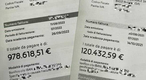 Bolletta choc in Campania: un milione di euro da pagare all'azienda di conserve di pomodoro