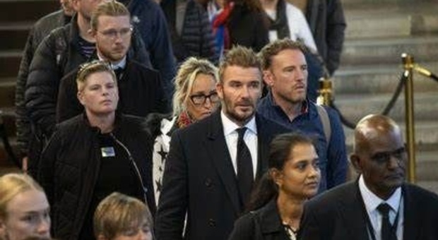 David Beckham e il rifiuto di saltare la fila per l'ultimo saluto alla regina Elisabetta: cosa è successo