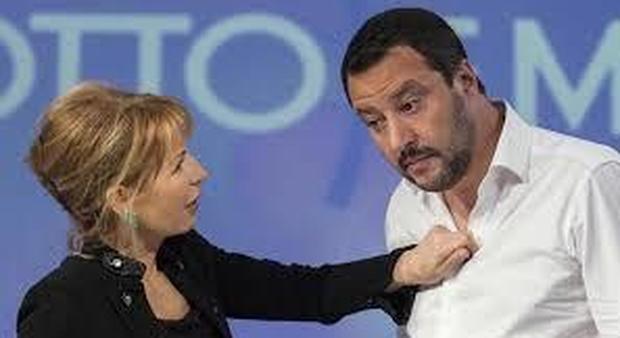 Gruber a Salvini: «Se non vuole venire a Otto e mezzo resti pure a casa o, preferibilmente, al Ministero»
