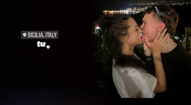 Blanco e la fidanzata Martina, baci hot in Sicilia: le foto fanno il giro dei social