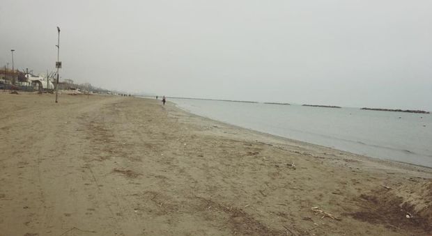 La spiaggia di Falconara