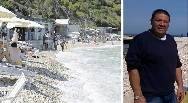 Erosione, il grido d'aiuto Nicolini: «Subito soluzioni o Portonovo affonderà»