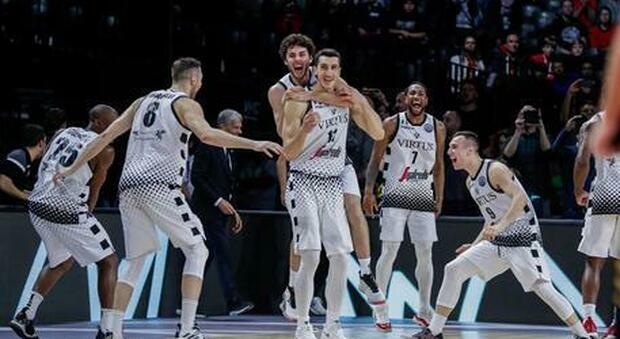 Basket Serie A, la Virtus Bologna è campione d'Italia: 4-0 all'Olimpia Milano