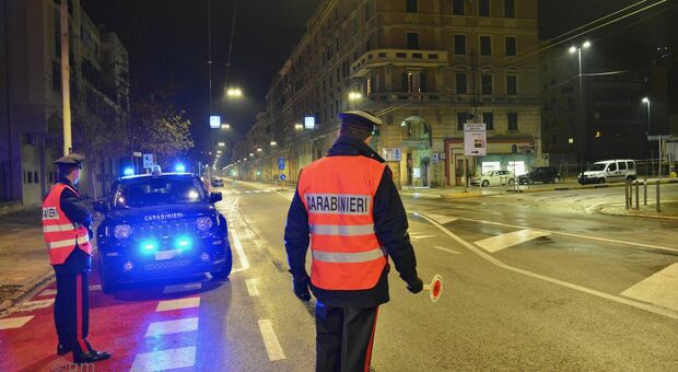 I controlli dei carabinieri ad Ancona