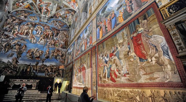 Gli Arazzi di Raffaello alla Cappella Sistina: esposto il ciclo completo dei 10 capolavori