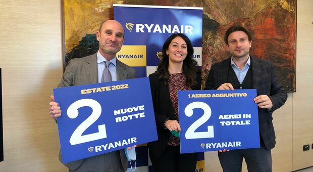 Ryanair volerà da Brindisi a Perugia e Stoccolma: due nuove rotte dall'estate 2022