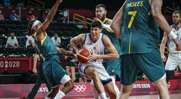 Italbasket sconfitta a testa alta contro l'Australia