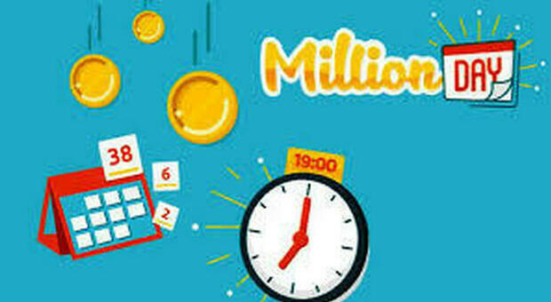 Million Day, estrazione dei cinque numeri vincenti di oggi 6 dicembre 2021