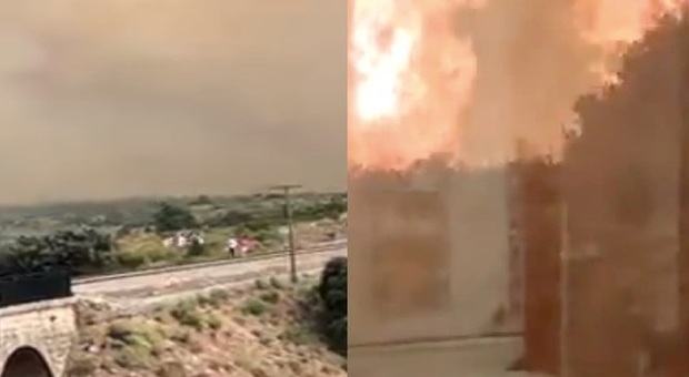 Spagna, treno finisce dentro un incendio: passeggeri avvolti dalle fiamme