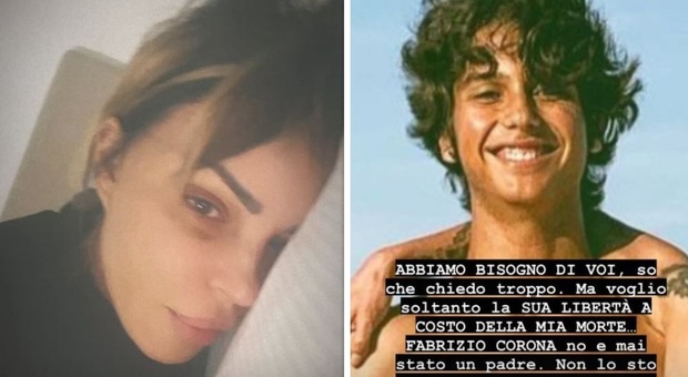Nina Moric choc: «Carlos vittima del padre Fabrizio Corona, vi prego salvatelo o sarà la sua fine». Poi la richiesta choc