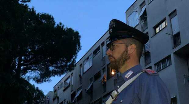 Carabinieri a Tor Bella Monaca