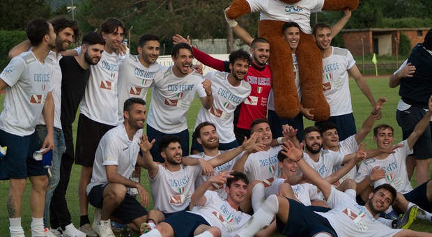 Calcio, la squadra Unisalento-Cus Lecce si conferma Campione d'Italia