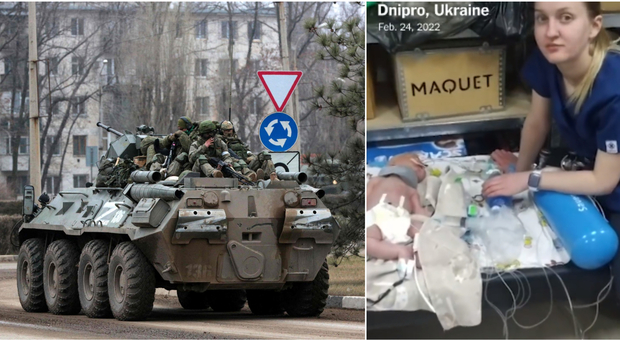 Ucraina, a Dnipro allestita una terapia intensiva neonatale in un rifugio antiaereo. Il medico: «Una cosa inimmaginabile»