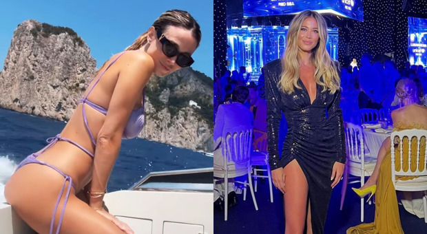 Diletta Leotta, weekend pazzo a Capri: il concerto privato di Jennifer Lopez e il sexy-bikini in barca