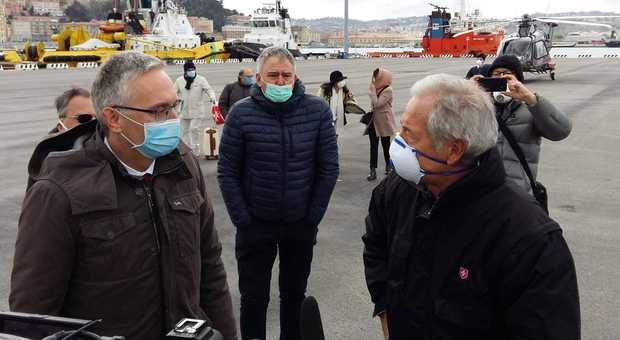 Guido Bertolaso arrivato ad Ancona: la missione è un nuovo ospedale per il Coronavirus