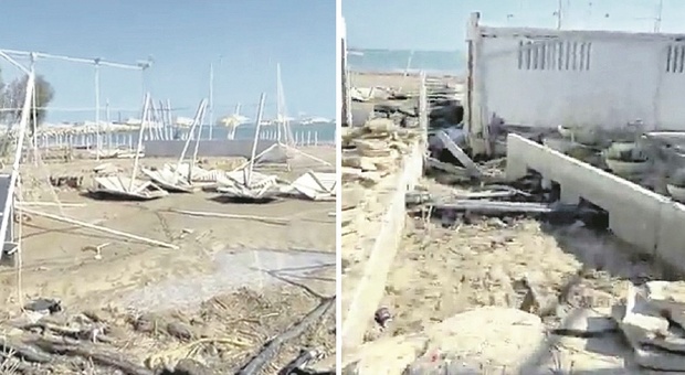 Ristoranti e stabilimenti balneari spazzati via dalla furia del Misa: «Disperati, subito i risarcimenti»