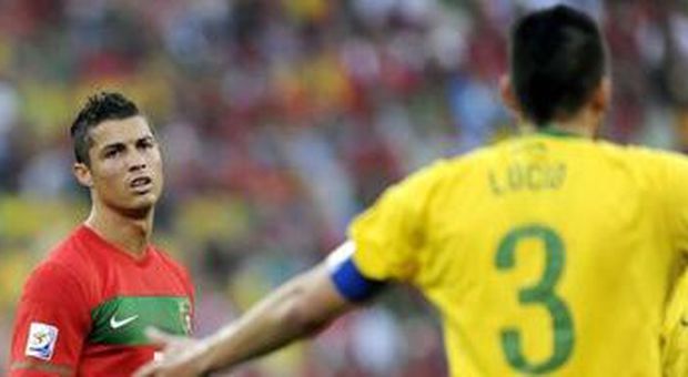 Cristiano Ronaldo e Lucio Cristiano Ronaldo e Lucio