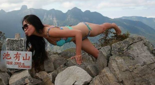 Muore di freddo nel Parco nazionale Gigi Wu, la "scalatrice in bikini"