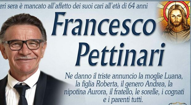 Questa mattina l addio a Francesco Pettinari: recitava con Li Spiritusi