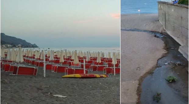Taormina, il mare chiude per un guasto alla fogna: «Malori tra i turisti»