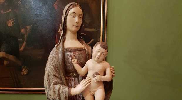 Ferentino. Consegnata al Museo diocesano una statua lignea della Madonna del XV secolo