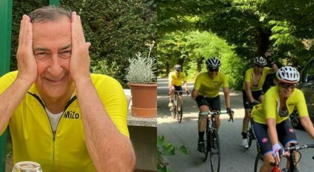 Beppe Sala, giornata di «relax» in bicicletta: 210 km da Milano a Zoagli, casa sua