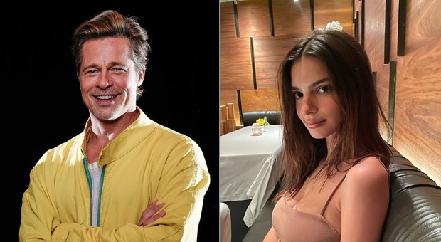 Brad Pitt, Angelina Jolie è solo un ricordo: l'attore frequenta la top model Emily Ratajkowski