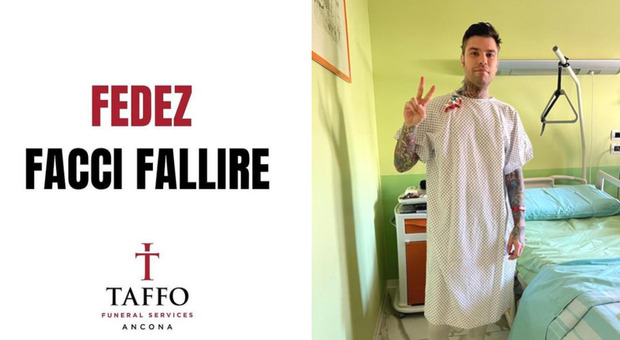 Fedez e il tumore, Taffo incoraggia il rapper: «Facci fallire. Difronte alla morte siamo tutti uguali»