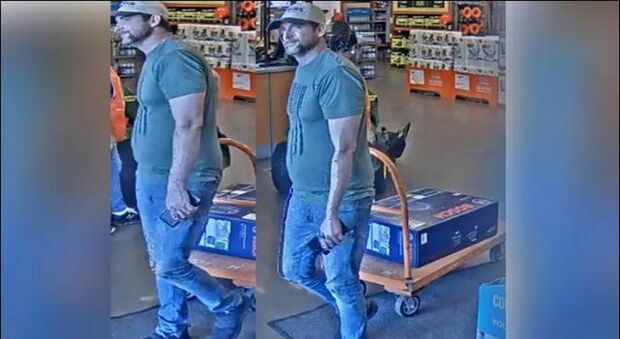 Bradley Cooper sorpreso a rubare in un negozio (ma è un sosia): la polizia pubblica la foto dell'incredibile somiglianza
