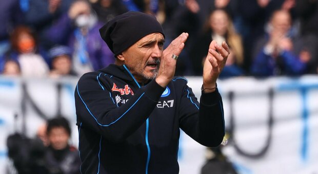 Napoli, Spalletti: «Ci giochiamo lo scudetto, proviamo a vincere le ultime sette partite»