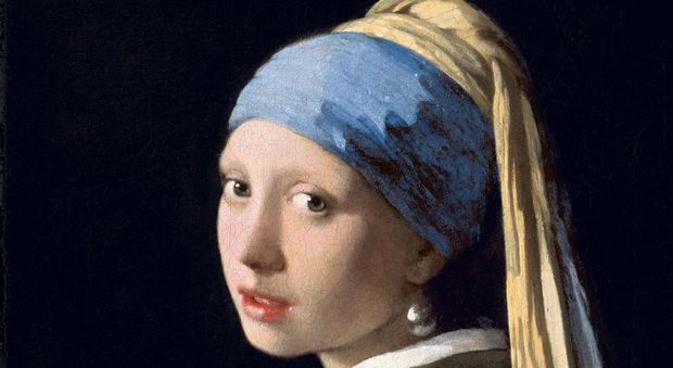 "Ragazza con l'orecchino di perle" di Vermeer