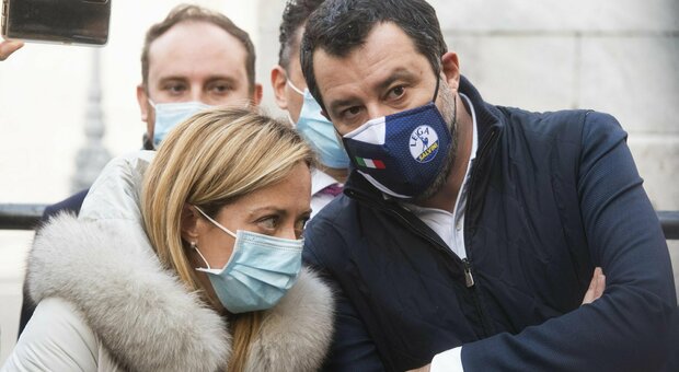 Giorgia Meloni e Matteo Salvini: «Elezioni subito». La leader Fdi: «Governo allop sfascio»