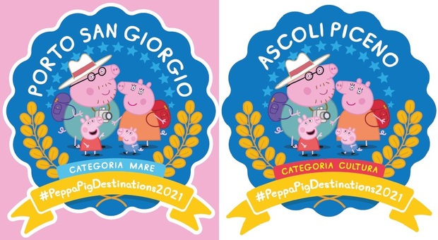 Vacanze "Family Friendly": Ascoli e Porto San Giorgio conquistano il bollino di Peppa Pig