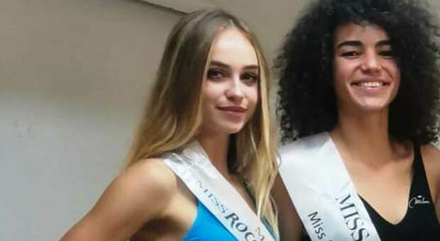Angelica Marini, 19 anni, di Porto Sant Elpidio (Miss Rocchetta Bellezza Marche) e la sambenedettese Martina Spezzaferro (Miss Sport Marche)