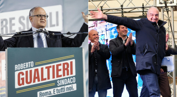 Ballottaggio Roma, Gualtieri e Michetti chiudono la campagna elettorale. La diretta
