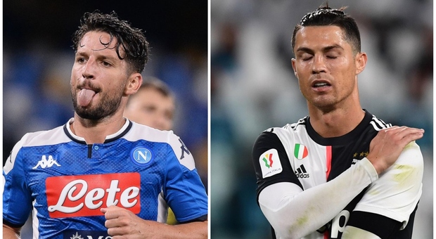 Mertens contro Ronaldo: la Coppa Italia cerca un re Mertens contro Ronaldo: la Coppa Italia cerca un re