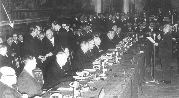 Trattato di Roma, l'ultimo testimone, Achille Albonetti: «La Cee figlia dei colloqui segreti sulla bomba atomica europea»