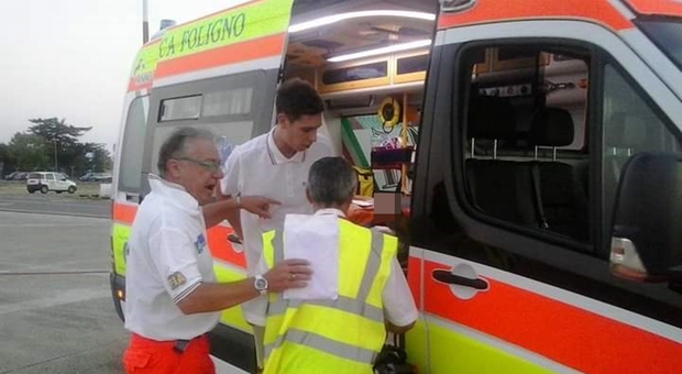 Emergenza urgenza 118, a Foligno dopo 30 anni il padre passa il testimone al figlio